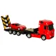 Rastar 74920 RC Truck and Car Set Mercedes-Benz Actros 1:26, Red