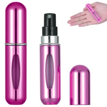Travel Atomiser Dispenser Bottle Perfume 5 ml, Pink