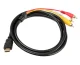 HDMI to 3 RCA Cable (1.5 m) HD29A