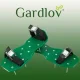 Gardlov Lawn Aerator Shoes with Metal Clips, Green/Black