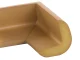 Soft Foam Furniture Corner Protectors, Brown, 4 pcs