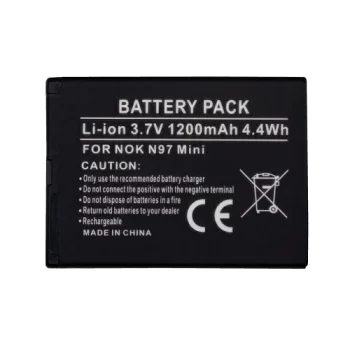 Extra Digital Battery for Nokia BL-4D (E5, E7, N8, N97 Mini)