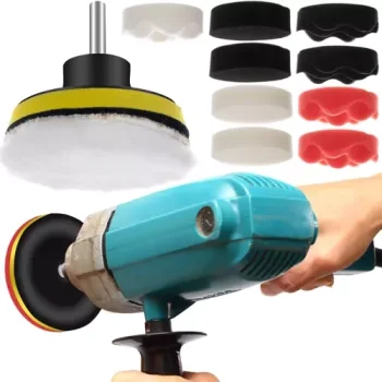 Polishing Pad Set Xtrobb 19167, 80 mm, 12 pcs.
