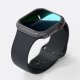 Ringke Slim aizsargkorpusu komplekts (2 gab.) Apple Watch 10 (46mm), Caurspīdīgs/Melns