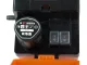 Portable Electric Camping Shower with USB Pump, Orange/Grey