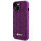 Apple iPhone 15 6.1\'\' Guess Disco Metal Script Case Cover, Pink | Чехол Кейс Бампер Обложка...