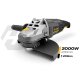 Angle Grinder 2000W 230mm Soft Start Humberg Hm-412