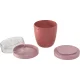 Food Container Mepal Lunchpot Ellipse 500+200 ml, Vivid Mauve