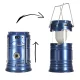 Collapsible Solar Night Lamp Flashlight Light for Camping Tourism Hiking
