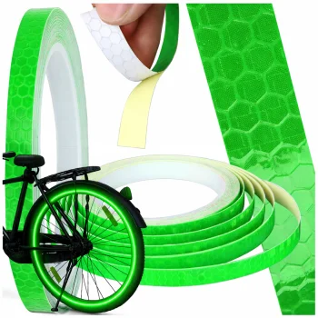 Reflective Self-Adhesive Tape for Bike, Motorcycle, Car, 8m x 1cm