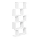 Modernhome 5-Tier Bookcase, White