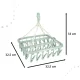 Compact Laundry Drying Hanger with 32 Pegs, Blue