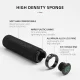 Rockbros BT1001BKBK Sponge Bicycle Handlebar Grips, Black
