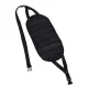 Hanging Travel Footrest Mini Foot Hammock, Black