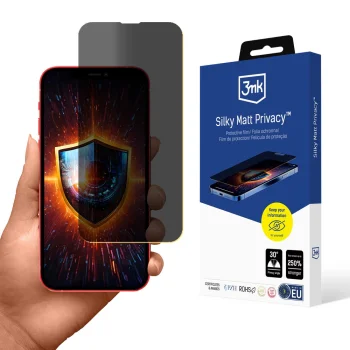 3mk Silky Matt Privacy Screen Protector for Apple iPhone 13 Pro