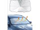 Car Windshield Sunshade Umbrella, UV Protection, Black