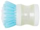 Dish Brush with Soap Dispenser for Dishes Pot Pan Kitchen Sink Scrubbing, Mix Color