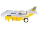 Toy Transporter Airplane with 6 Construction Vehicles