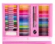 Kid\'s Painting Drawing Accessories (pencils, paints, brushes, etc.) Set in a Case, 208 pcs.