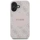 Guess 4G Circle Classic Logo MagSafe Case for iPhone 16 - Pink