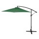 MultiGarden 3m Cantilever Garden Parasol with 6 Ribs, Green