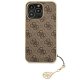 Guess 4G Charms Collection Case for iPhone 13 Pro / 13, Brown