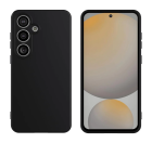 Samsung Galaxy S25+ Plus ( SM-S936 ) Matt Silicone Color Case Cover, Black