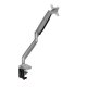 Maclean MC-969 Monitor Desk Mount with Gas Spring, 17\"-45\", 16 kg, Silver