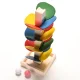 Wooden Educational Toy Marble Run Tree Montessori