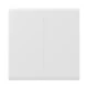 Sonoff TX T5 2C Smart Wi-Fi Touch Wall Switch, 2-channel, White