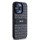 DKNY iPhone 15 Pro Max Case Mono Stripe & Metal Logo, Black