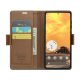 Google Pixel 9 / 9 Pro CASEME Wallet Magnetic Leather Case Cover, Brown