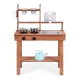ECOTOYS Wooden Mud Kitchen for Kids Outdoor Play with Accessories