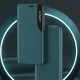 Folio Case for iPhone 13 Pro Max Eco Leather View Case with Kickstand, Black