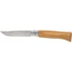 Opinel No. 08 Pocket Knife Oak Wood
