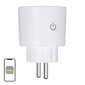 MOES MWP-EU16M-WH-MS Smart Plug Matter 16A 3680W Wi-Fi