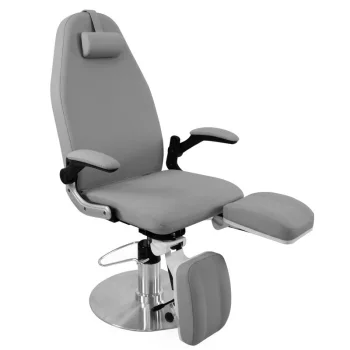 Azzurro 713A Hydraulic Podiatry Chair, Grey