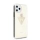 Guess iPhone 11 Pro Case Glitter Triangle, Gold