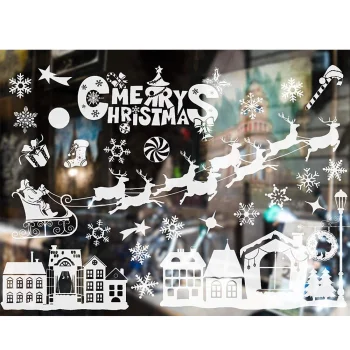 Christmas Window Stickers, Santa Claus, 35x50 cm