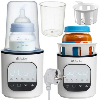 Ruhhy 5-in-1 Bottle Warmer, White