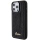 Guess iPhone 15 Pro Case Sequin Script Metal, Black