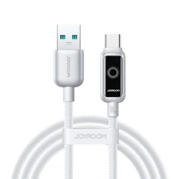 Joyroom S-A55 StarFlight 66W USB-A to USB-C Cable 1.2m - White