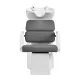 Hairdressing Wash Unit Gabbiano Porto White and Grey