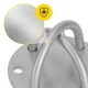 4Fizjo Ceiling and Wall Mount for Suspension Straps, Silver