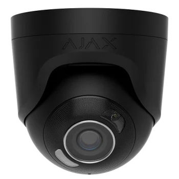 Ajax TurretCam HL IP Security Camera 8MP 2.8mm, Black