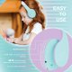 PowerLocus P2 Kids Headphones with Ears, Purple/Turquoise
