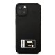 Apple iPhone 13 mini 5.4\" Karl Lagerfeld Ikonik Patch Case Cover (KLHCP13S3DKPK), Black