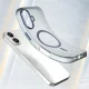 Magnetic Abrasive iPhone 17 Case with MagSafe Support, Matte Blue