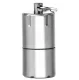 Mini Petrol Lighter Keychain, Silver