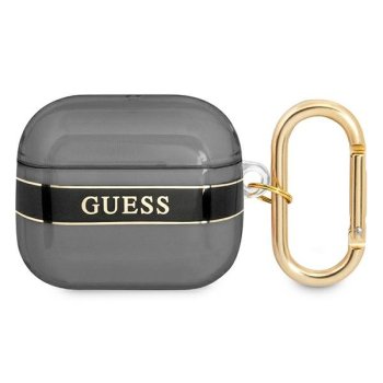 Guess AirPods 3 Cover Strap Collection Black